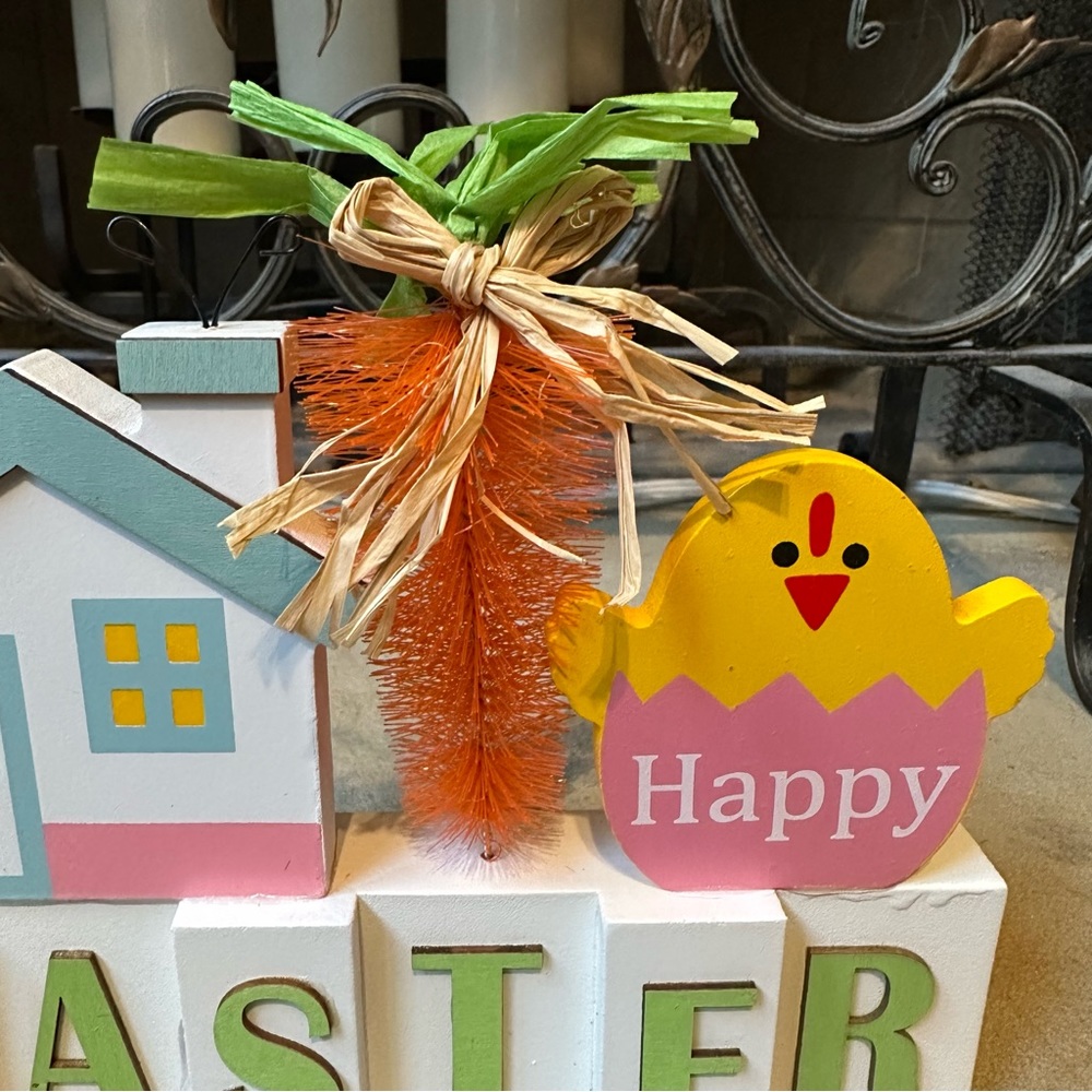 NEW Easter Spring Standing Decor Sign - Picture 2 of 4
